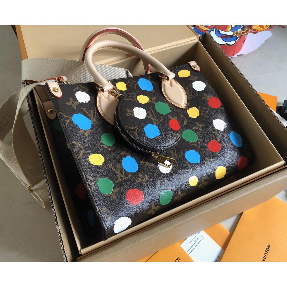 Louis Vuitton LV x YK OnTheGo PM​ (25 x 19 x 11.5 CM)   M46380 - EUR FASHION