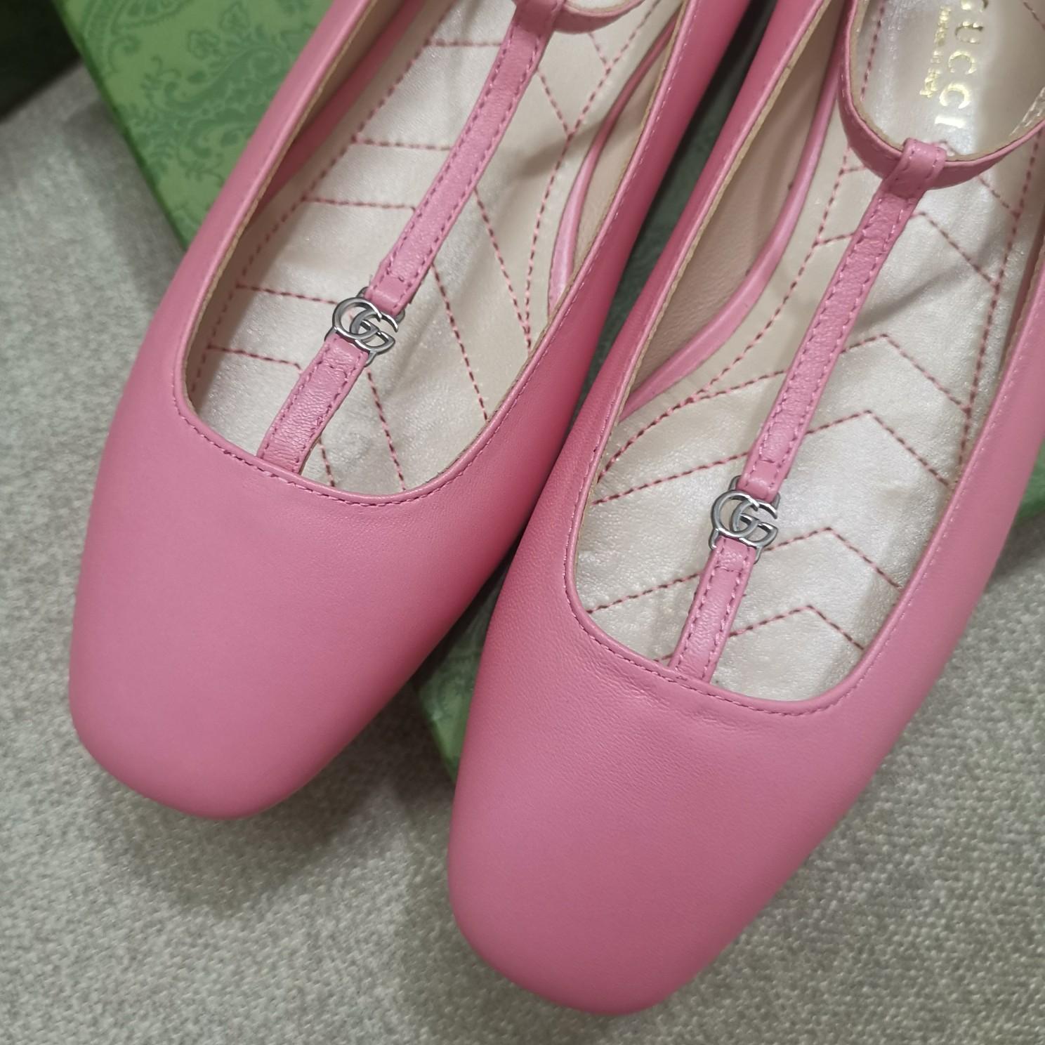 Gucci Women's Ballet Flat With Double G - EUR FASHION