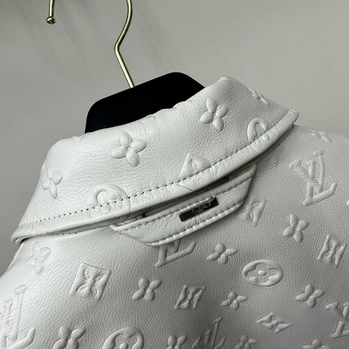 Louis Vuitton LVSE Debossed Monogram Mix Leather Blouson     1AAT5Q - EUR FASHION