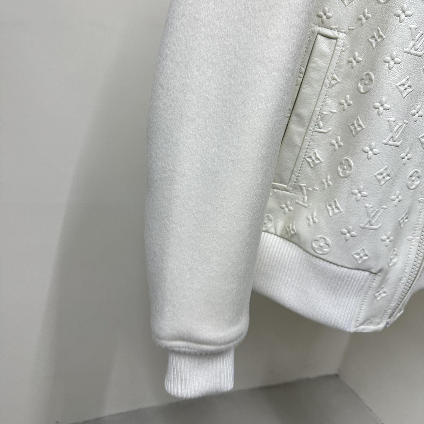 Louis Vuitton LVSE Debossed Monogram Mix Leather Blouson     1AAT5Q - EUR FASHION