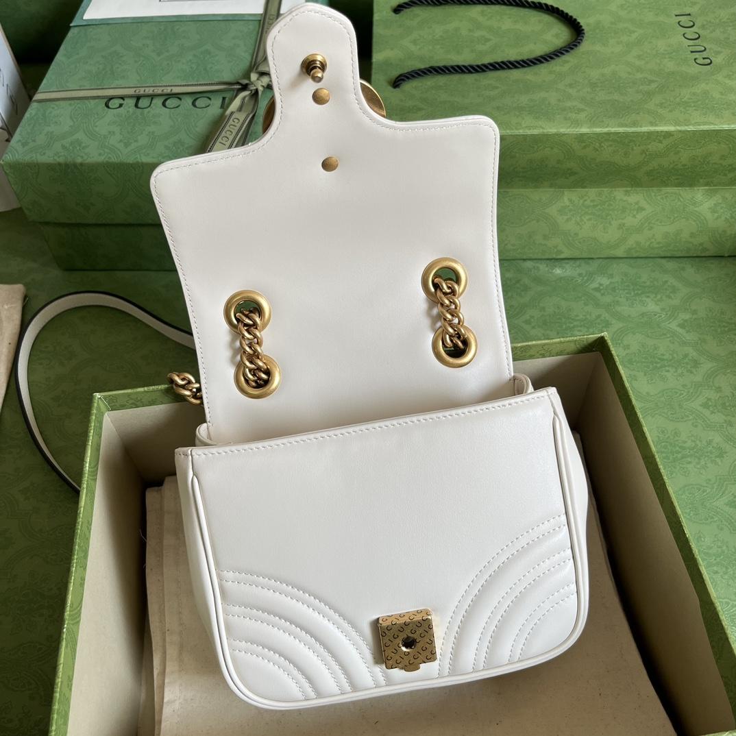 Gucci GG Marmont Mini Shoulder Bag(18-13.5-8cm) - EUR FASHION
