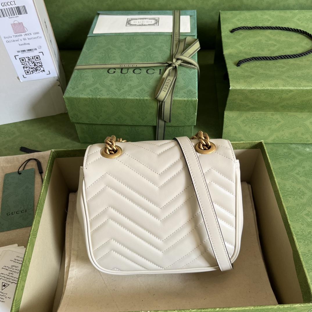 Gucci GG Marmont Mini Shoulder Bag(18-13.5-8cm) - EUR FASHION