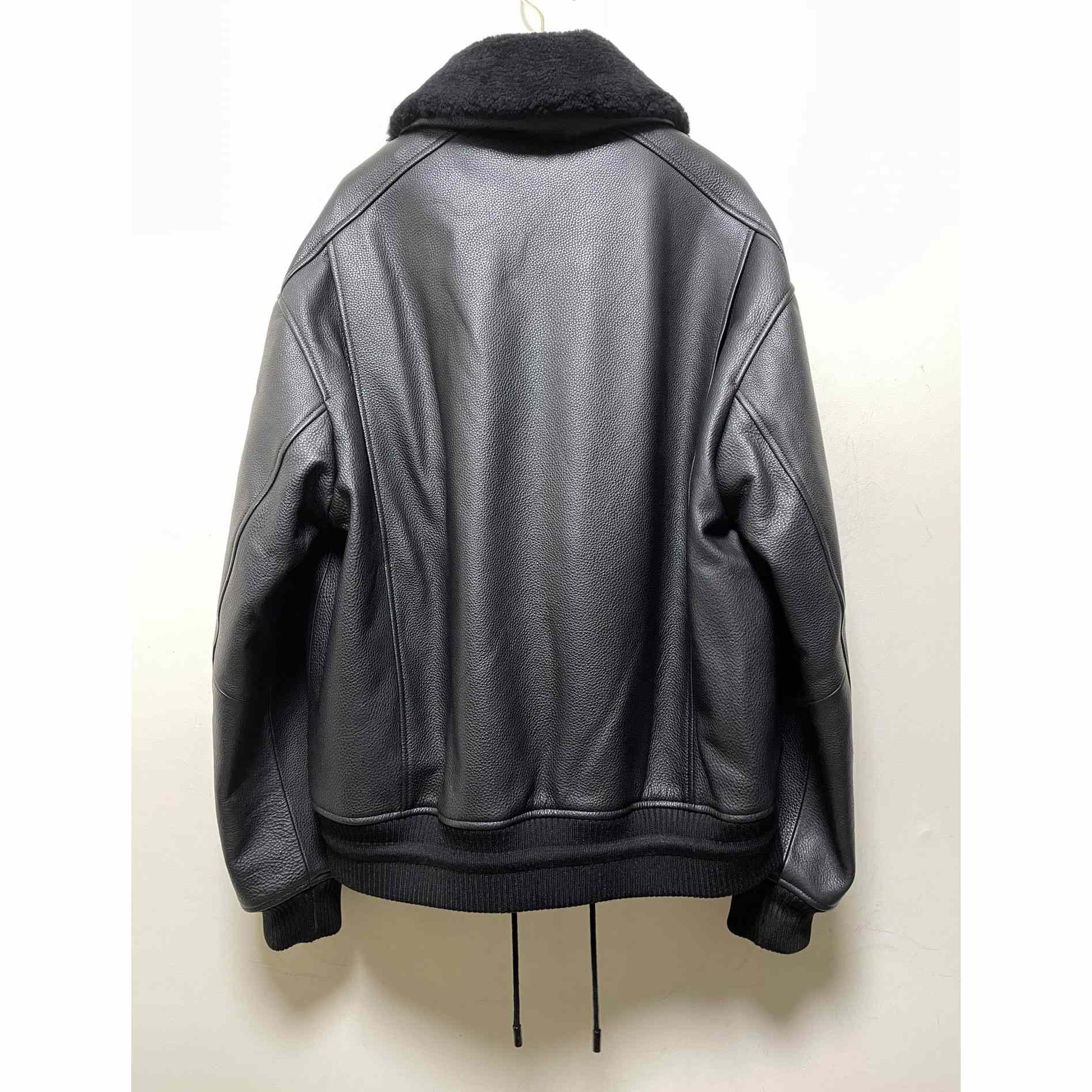 Louis Vuitton Leather Aviator Jacket - EUR FASHION