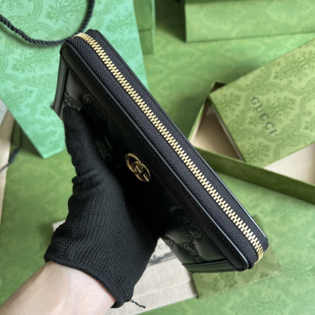 Gucci GG Matelasse Zip-around Wallet - EUR FASHION