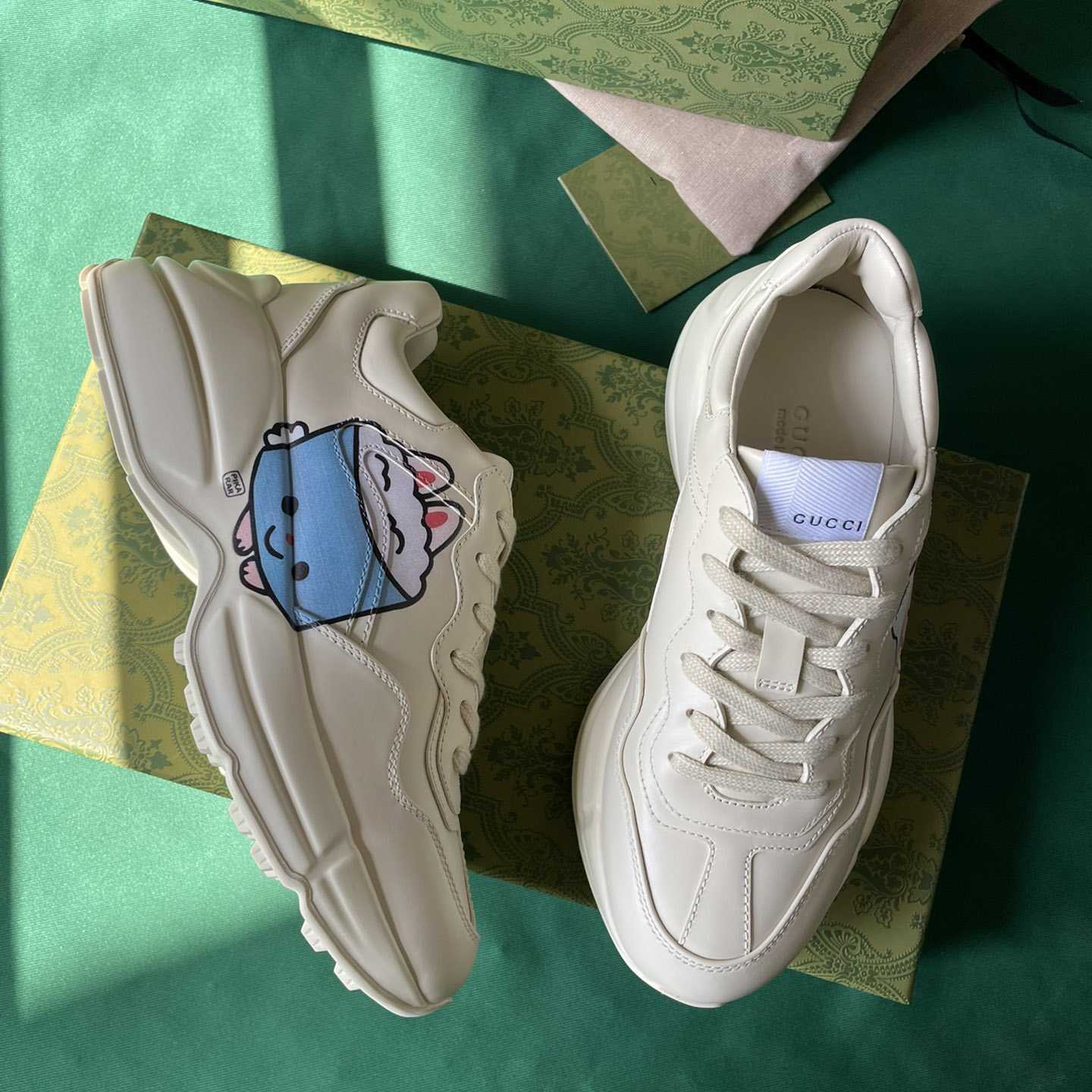 Gucci Rhyton Sneaker With Animal Print(upon uk size) - EUR FASHION