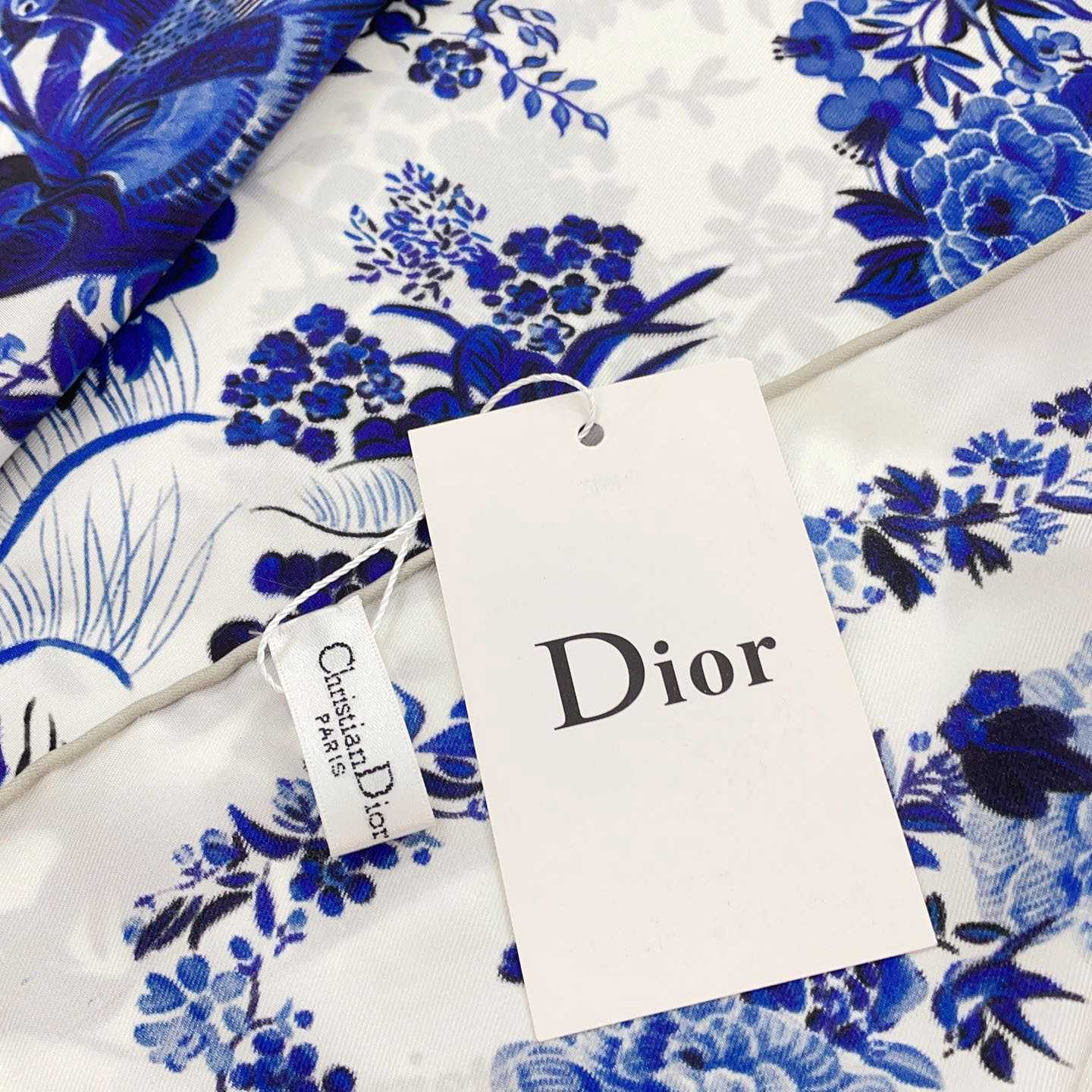 Dior Jardin d'Hiver 90 Square Scarf - EUR FASHION