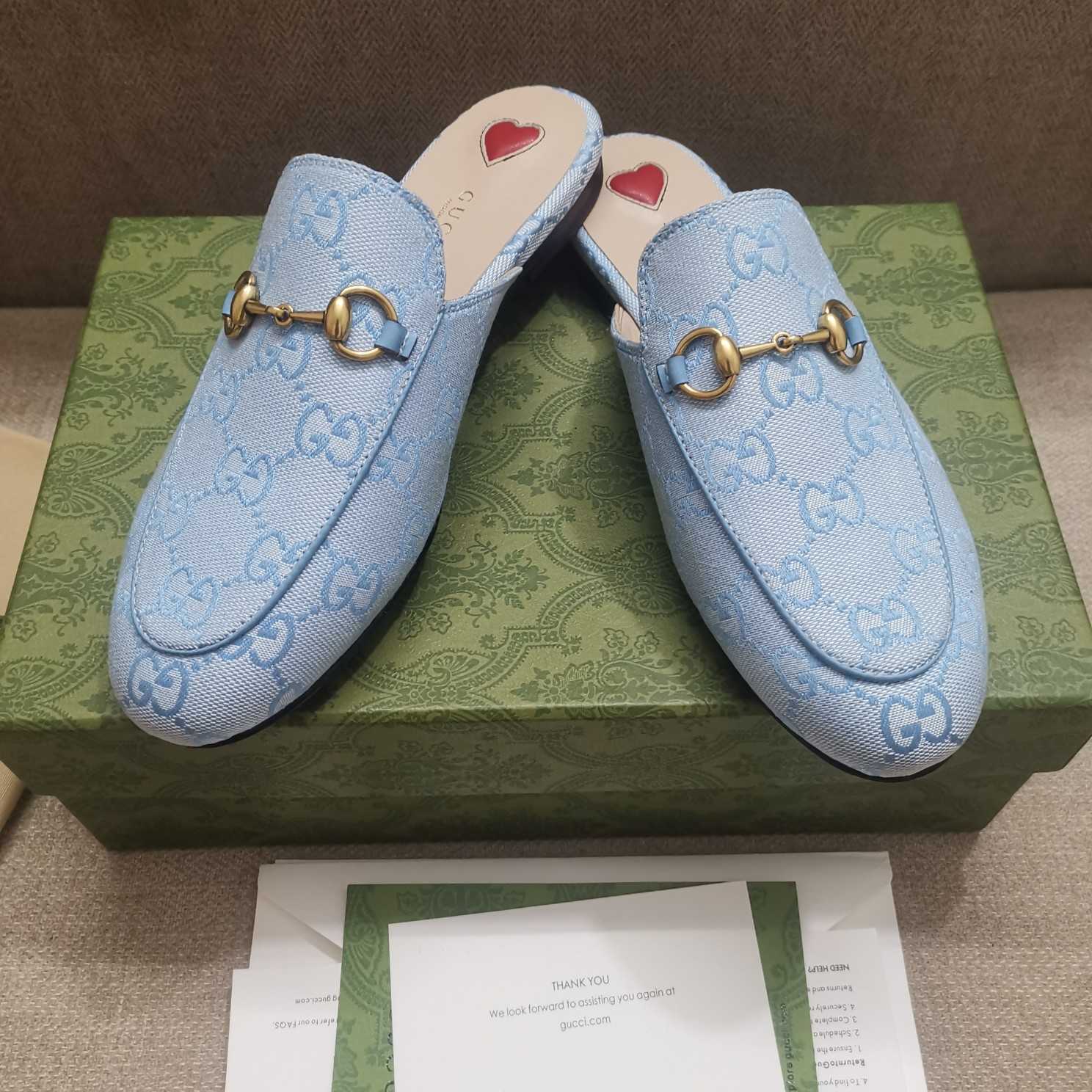 Gucci Women's Princetown GG slipper - EUR FASHION