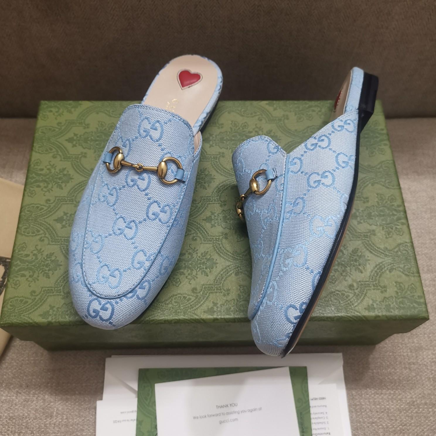 Gucci Women's Princetown GG slipper - EUR FASHION