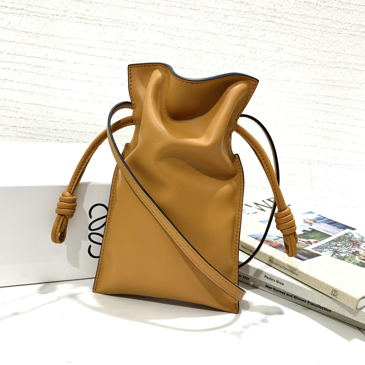 Loewe Flamenco Pocket In Nappa Calfskin - EUR FASHION
