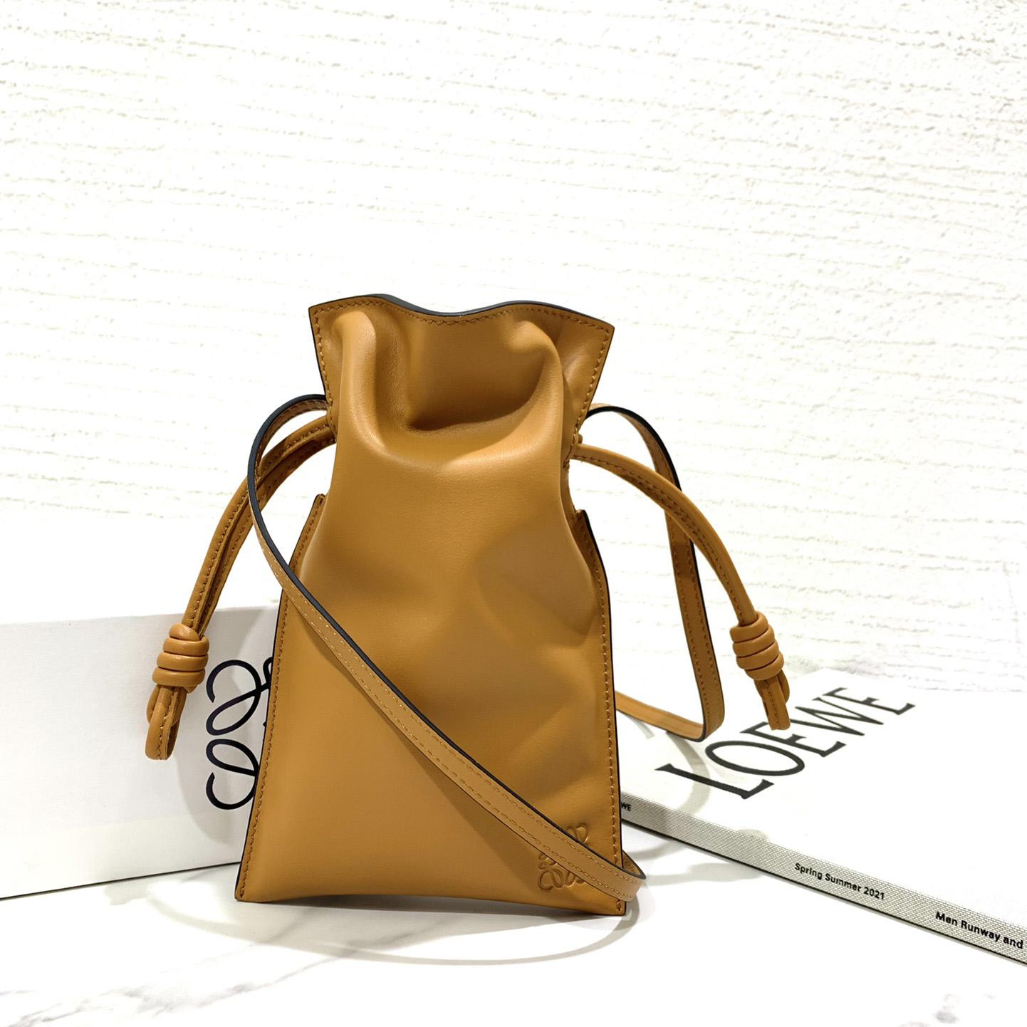 Loewe Flamenco Pocket In Nappa Calfskin - EUR FASHION