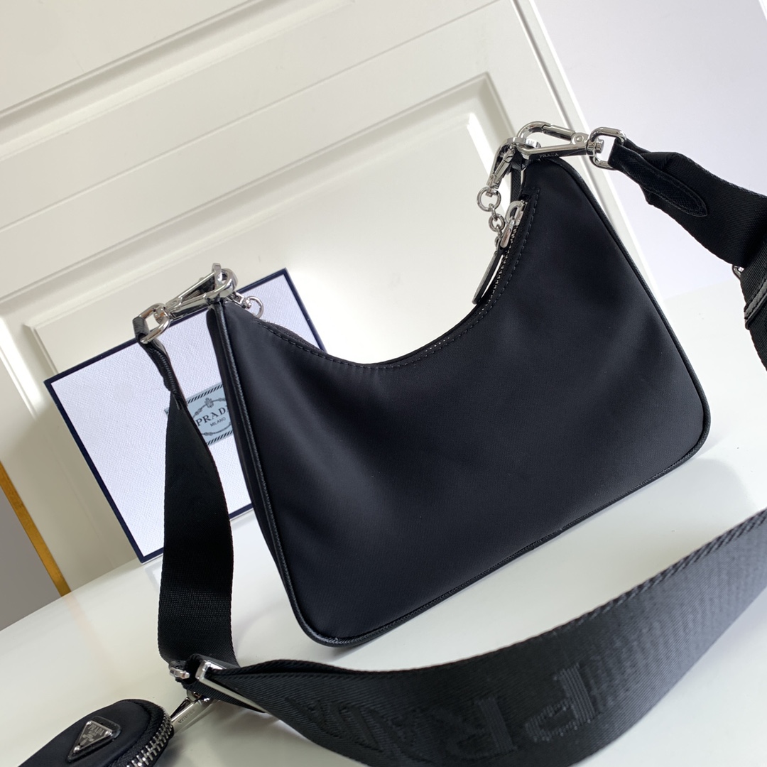 Prada Re-Edition 2005 Re-Nylon Bag(23-12-6CM) - EUR FASHION