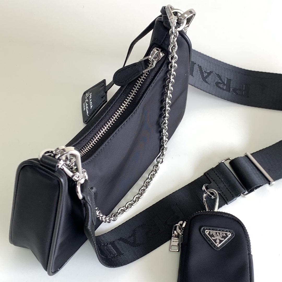Prada Re-Edition 2005 Re-Nylon Bag(23-12-6CM) - EUR FASHION