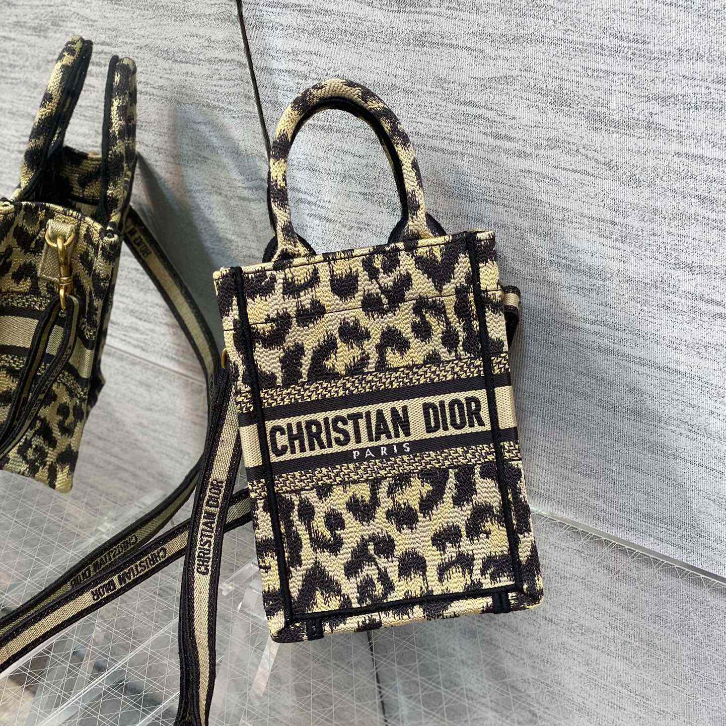 Dior Mini Dior Book Tote Phone Bag - EUR FASHION