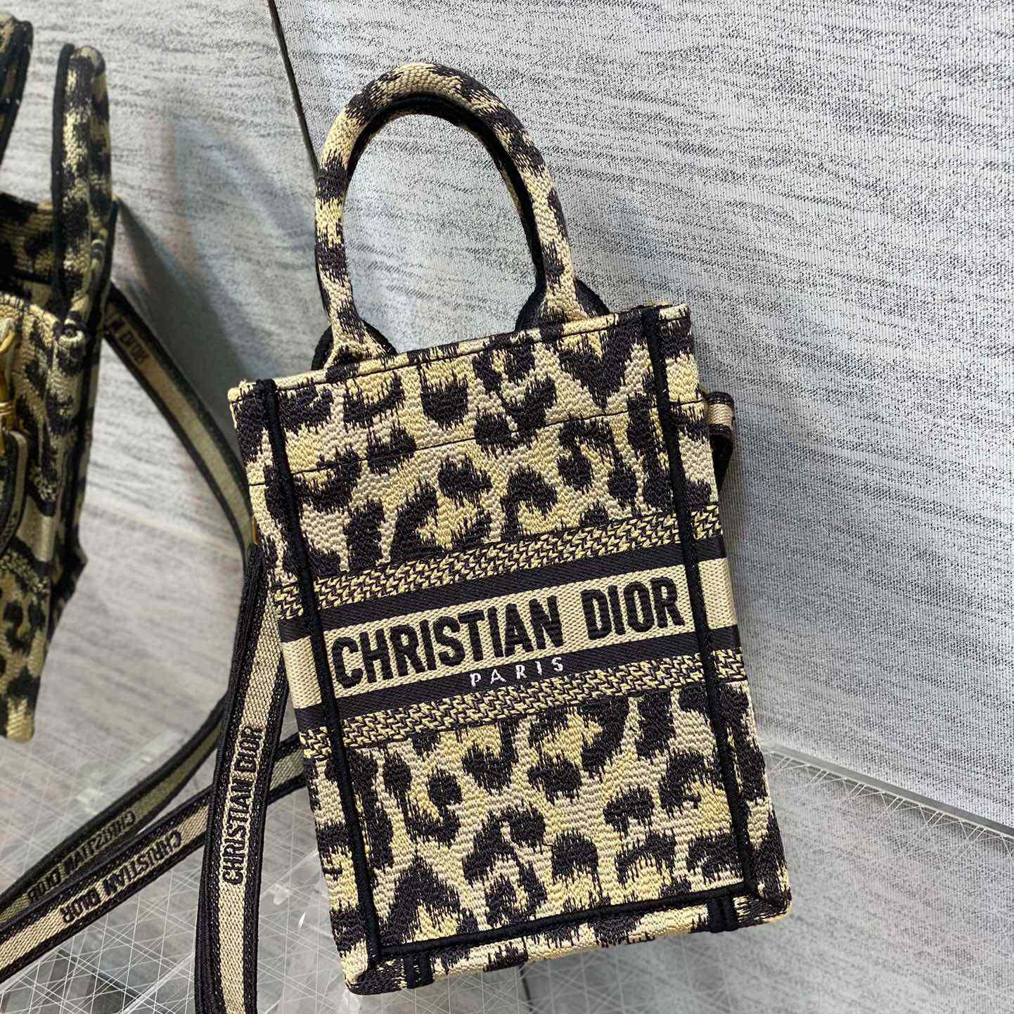 Dior Mini Dior Book Tote Phone Bag - EUR FASHION