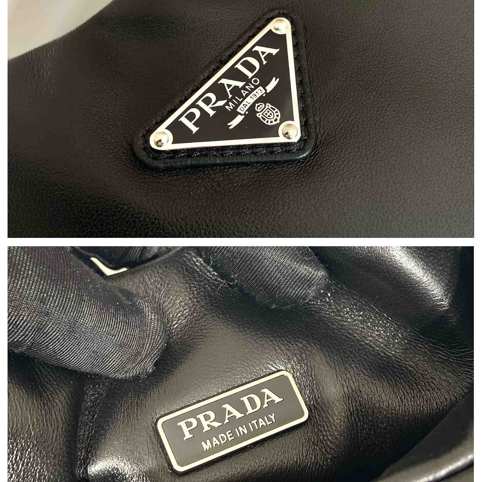 Prada Medium Padded Prada Soft Nappa Leather Bag - EUR FASHION