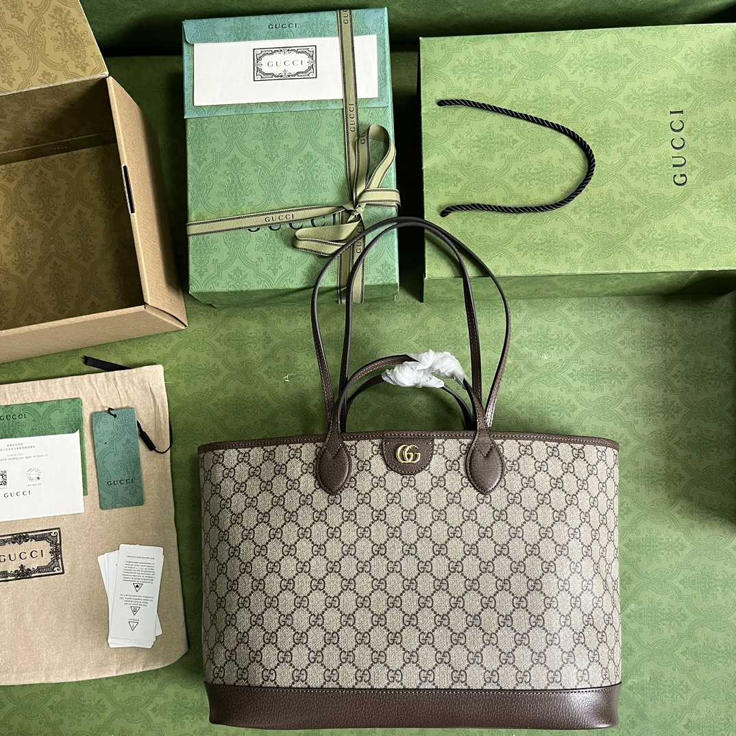 Gucci Ophidia Medium Tote Bag(38.5-28.5-15cm) - EUR FASHION