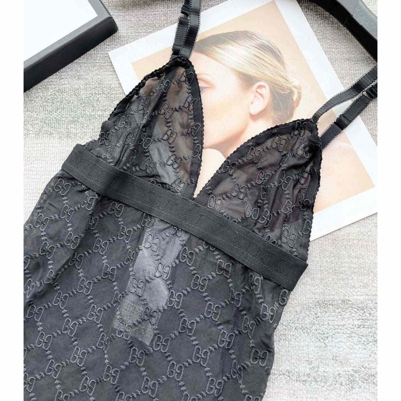 Gucci GG Tulle Bodysuit - EUR FASHION