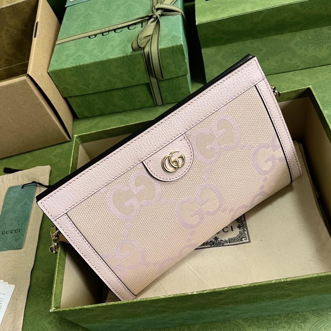 Gucci Ophidia Jumbo GG Small Shoulder Bag(26-17.5-8cm)  - EUR FASHION