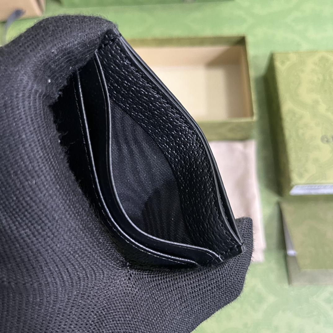 Gucci Card Case With Horsebit(10-7cm)    - EUR FASHION