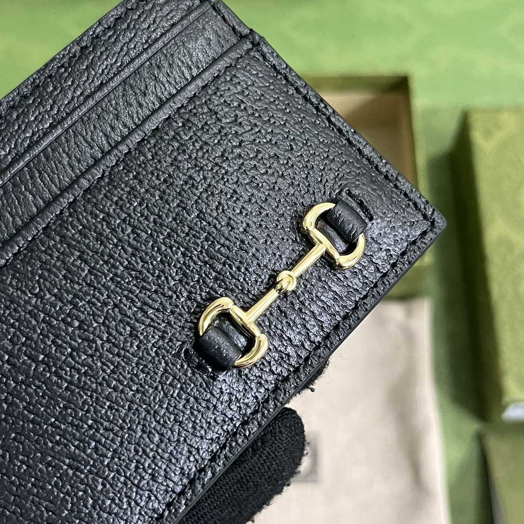Gucci Card Case With Horsebit(10-7cm)    - EUR FASHION
