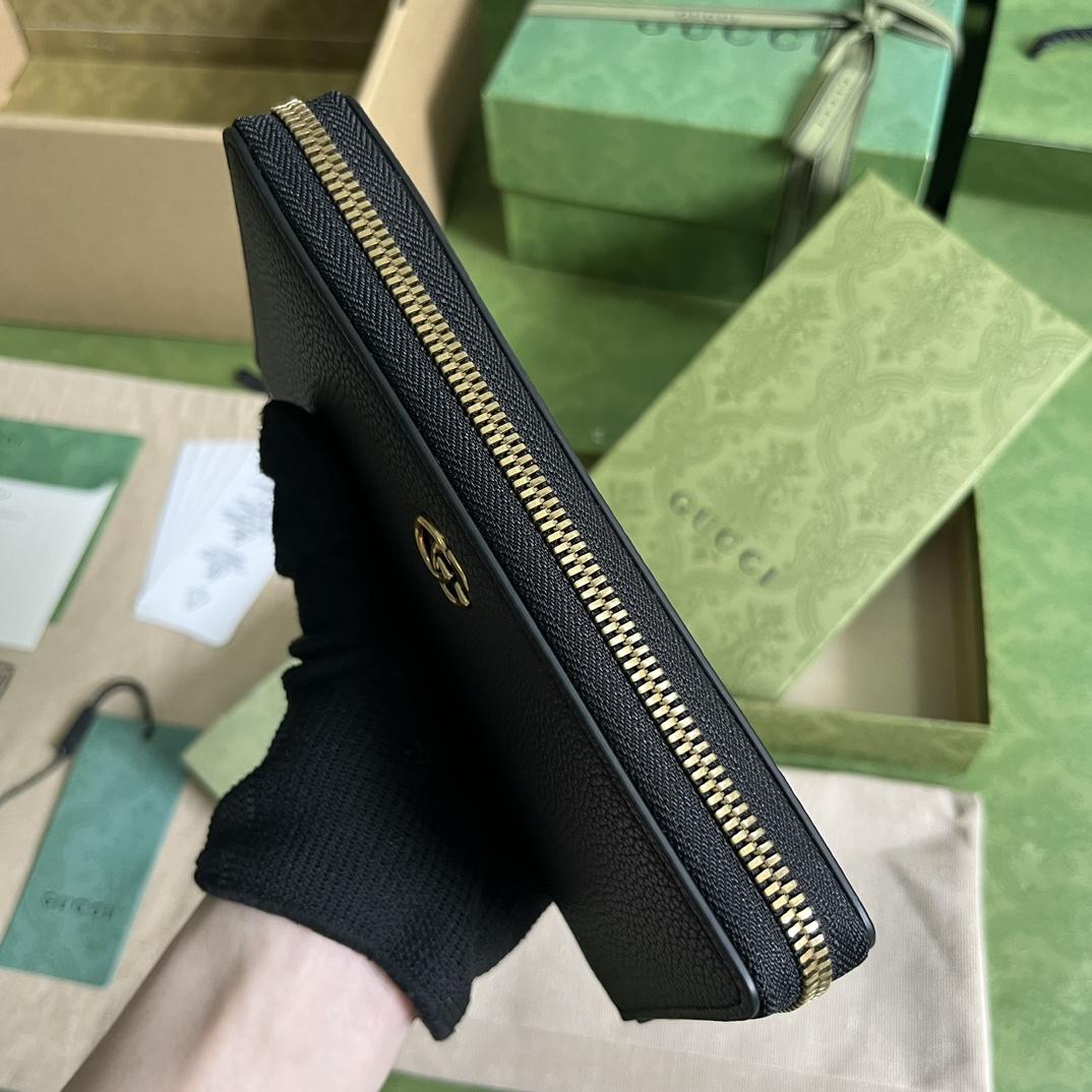 Gucci Zip Around Wallet With Bamboo(19.5*11*3cm) - EUR FASHION