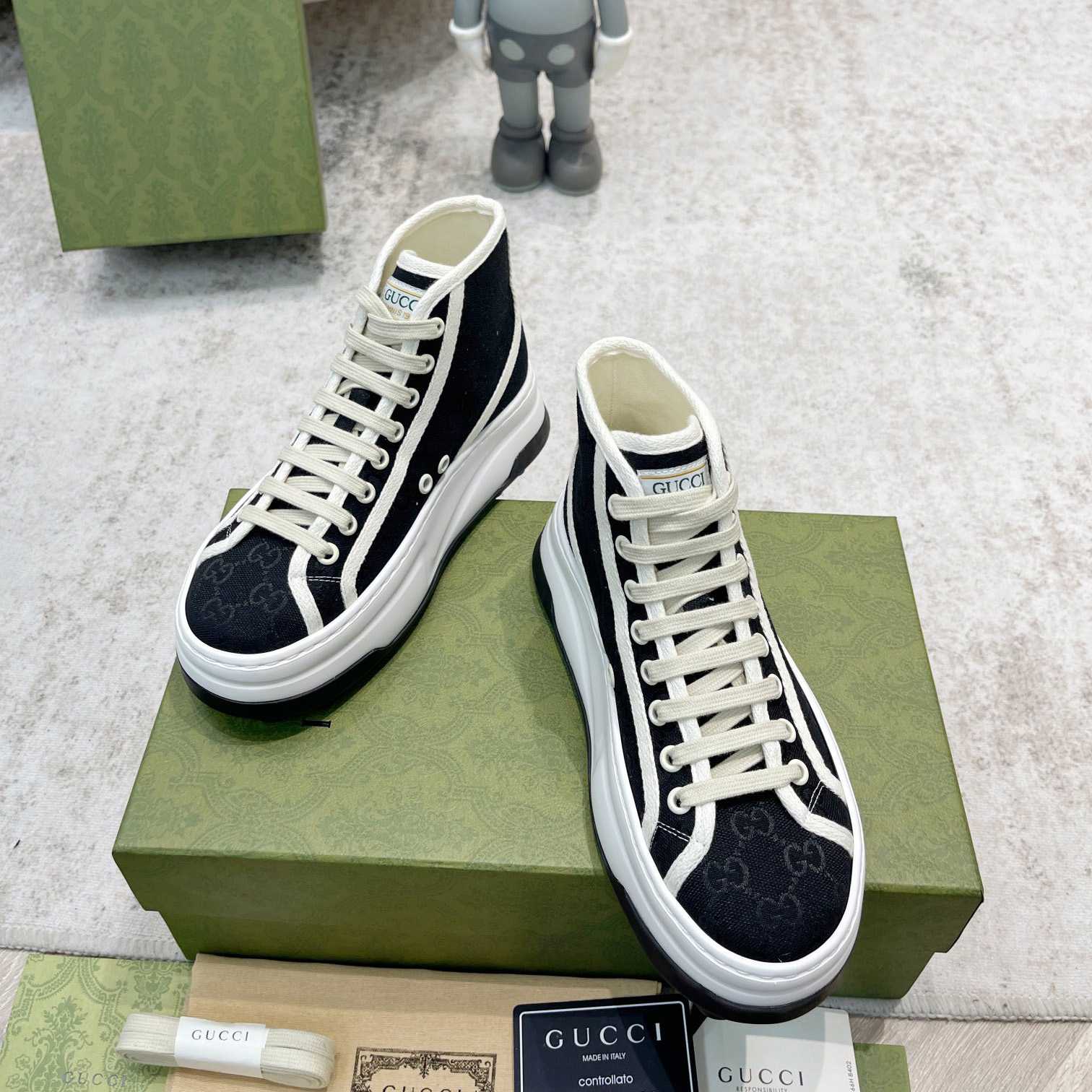 Gucci GG High Top Sneaker - EUR FASHION