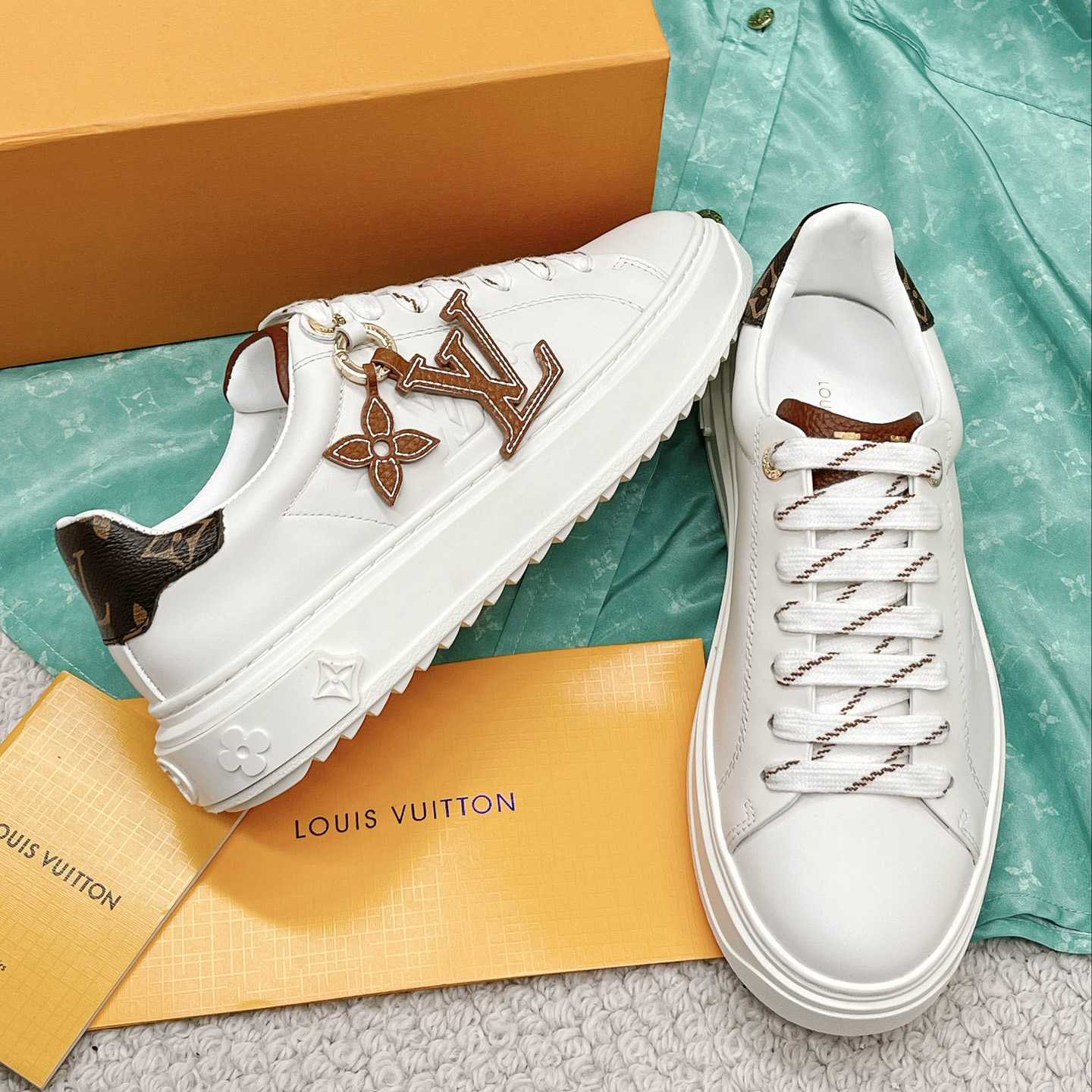 Louis Vuitton Time Out Sneaker (upon uk size)      - EUR FASHION