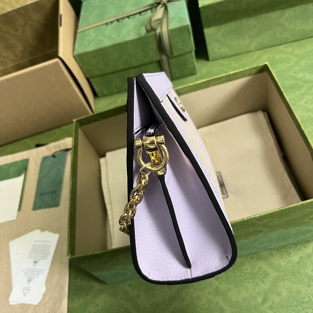Gucci Ophidia Jumbo GG Small Shoulder Bag(26-17.5-8cm)  - EUR FASHION
