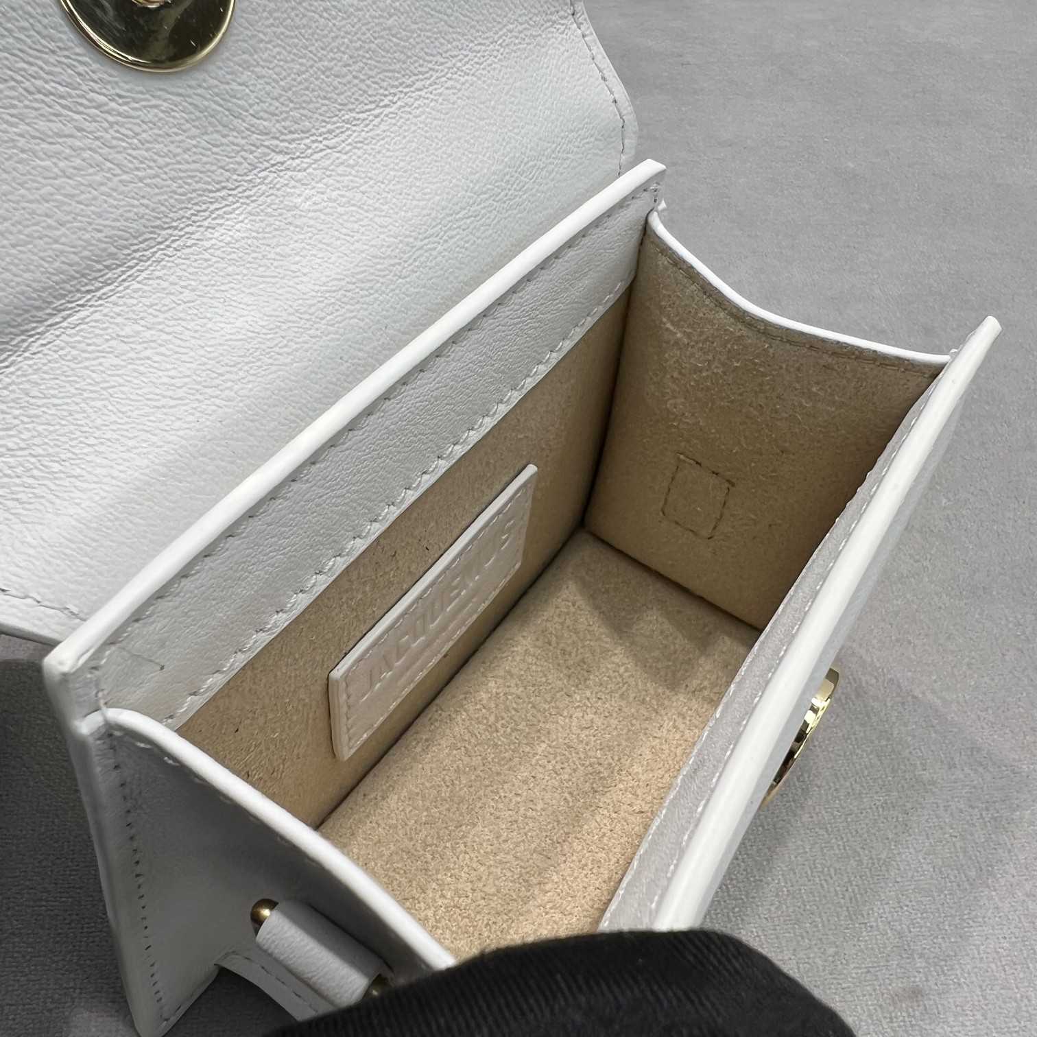 Jacquemus Le Chiquito Signature Leather Mini Handbag(12-8-5cm) - EUR FASHION