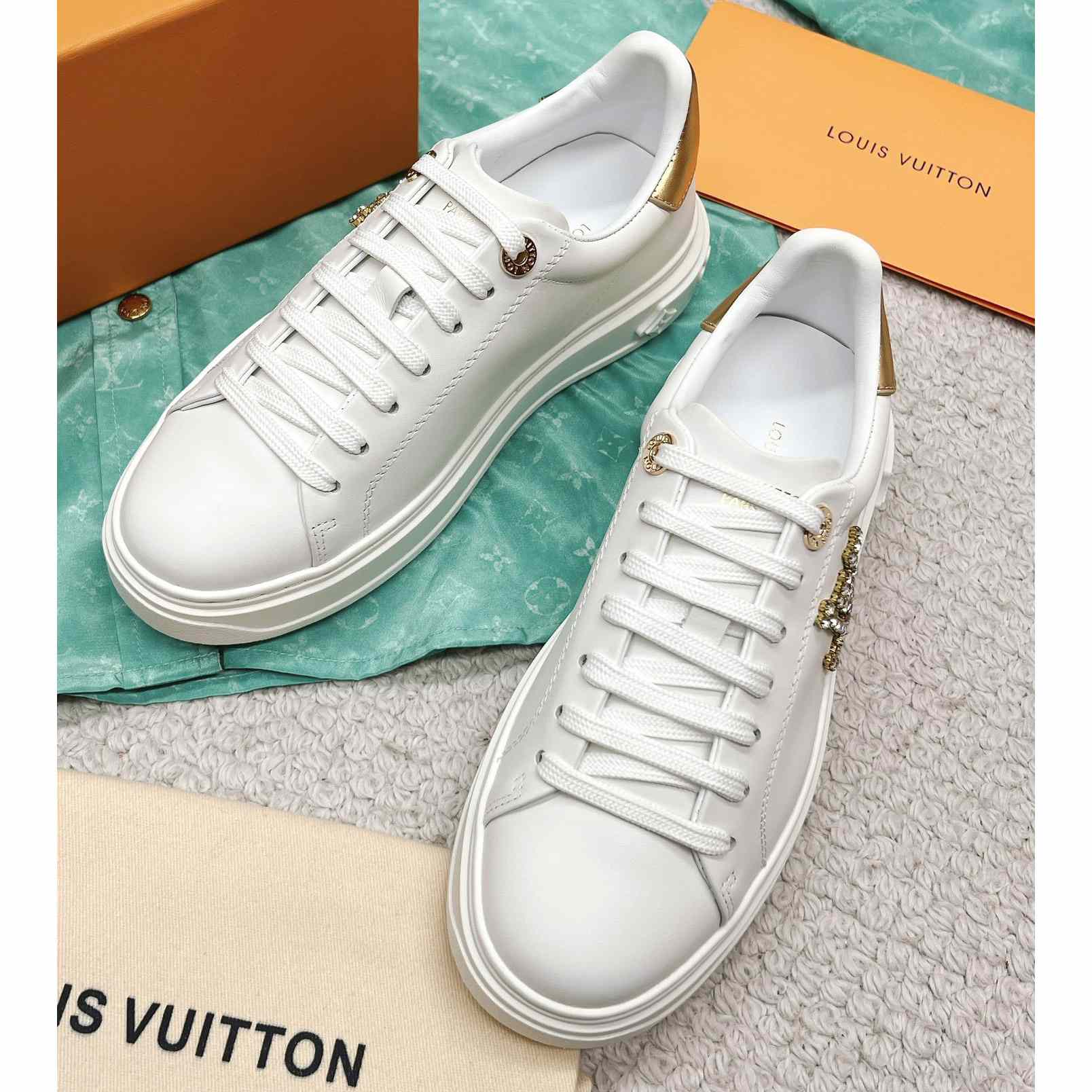 Louis Vuitton Time Out Sneaker (upon uk size)   - EUR FASHION