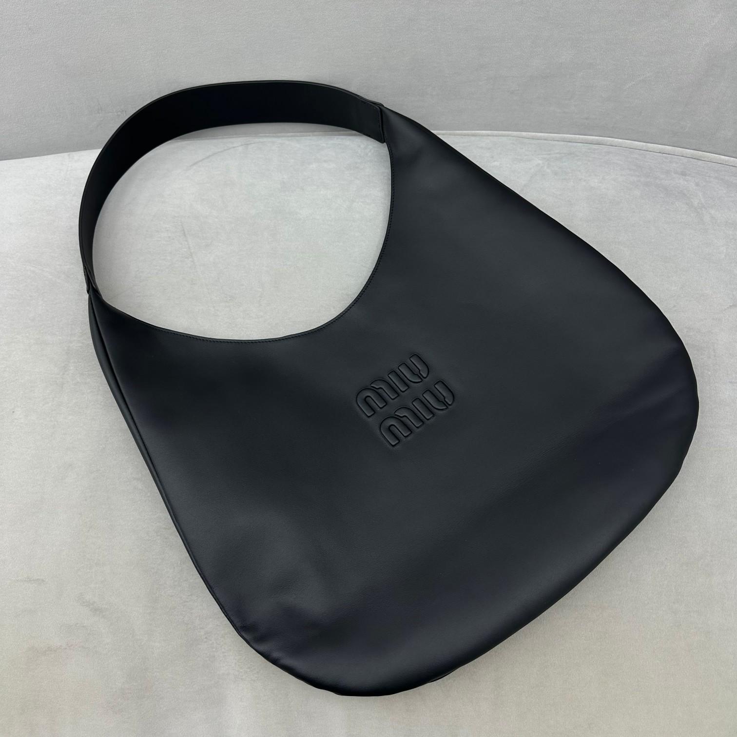 Miu Miu Leather Hobo Bag - EUR FASHION