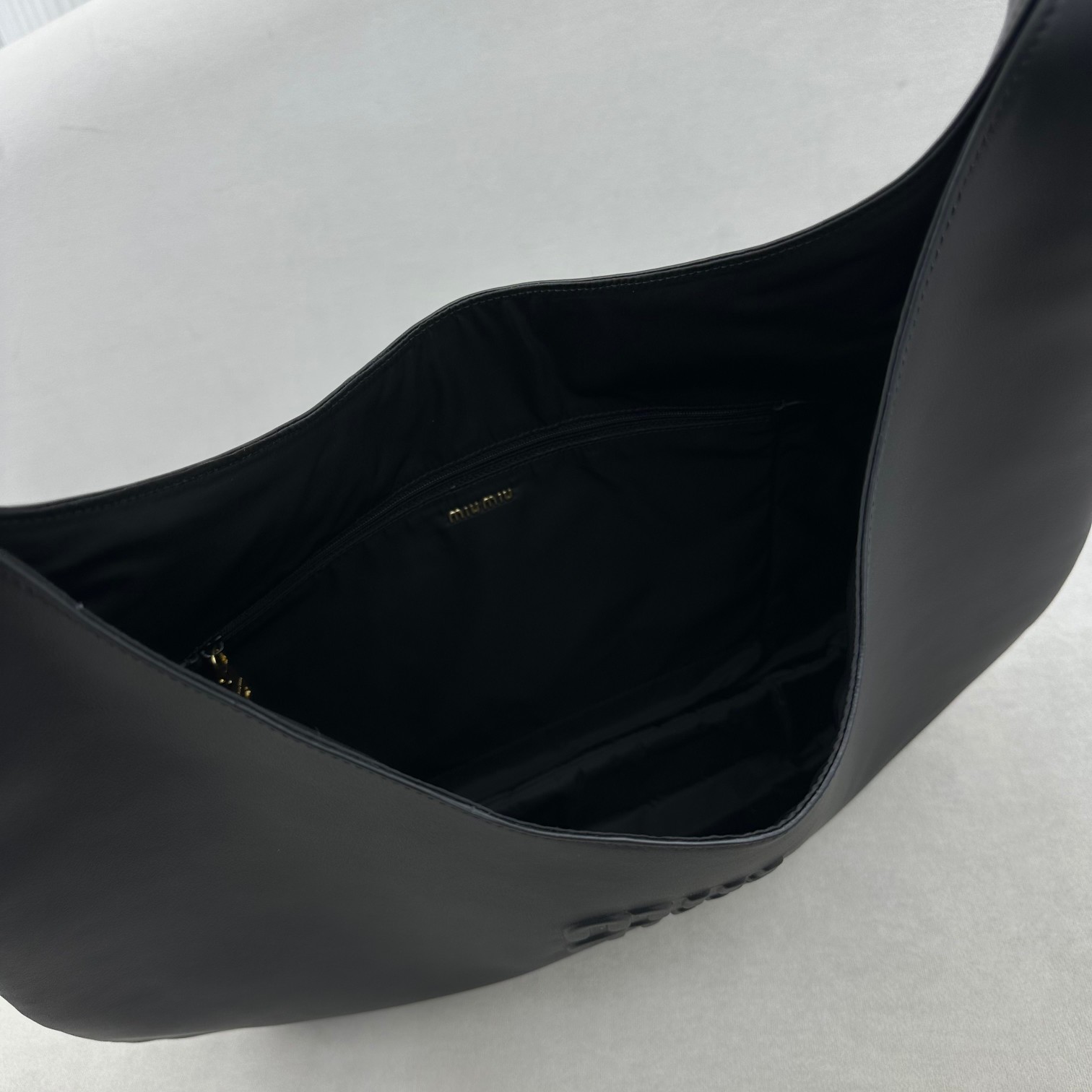 Miu Miu Leather Hobo Bag - EUR FASHION
