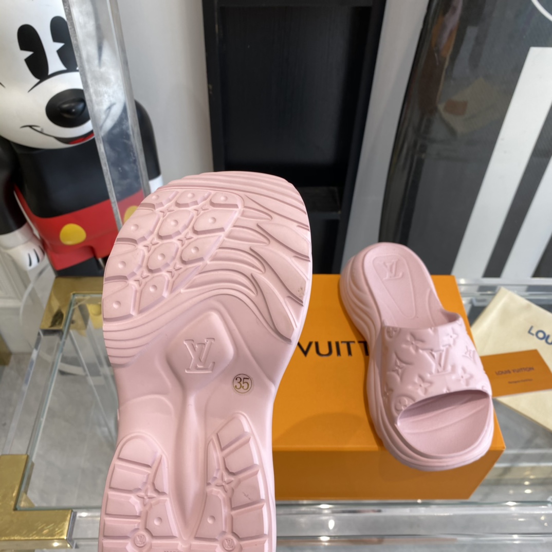 Louis Vuitton Pool 55 Flat Comfort Mule - EUR FASHION