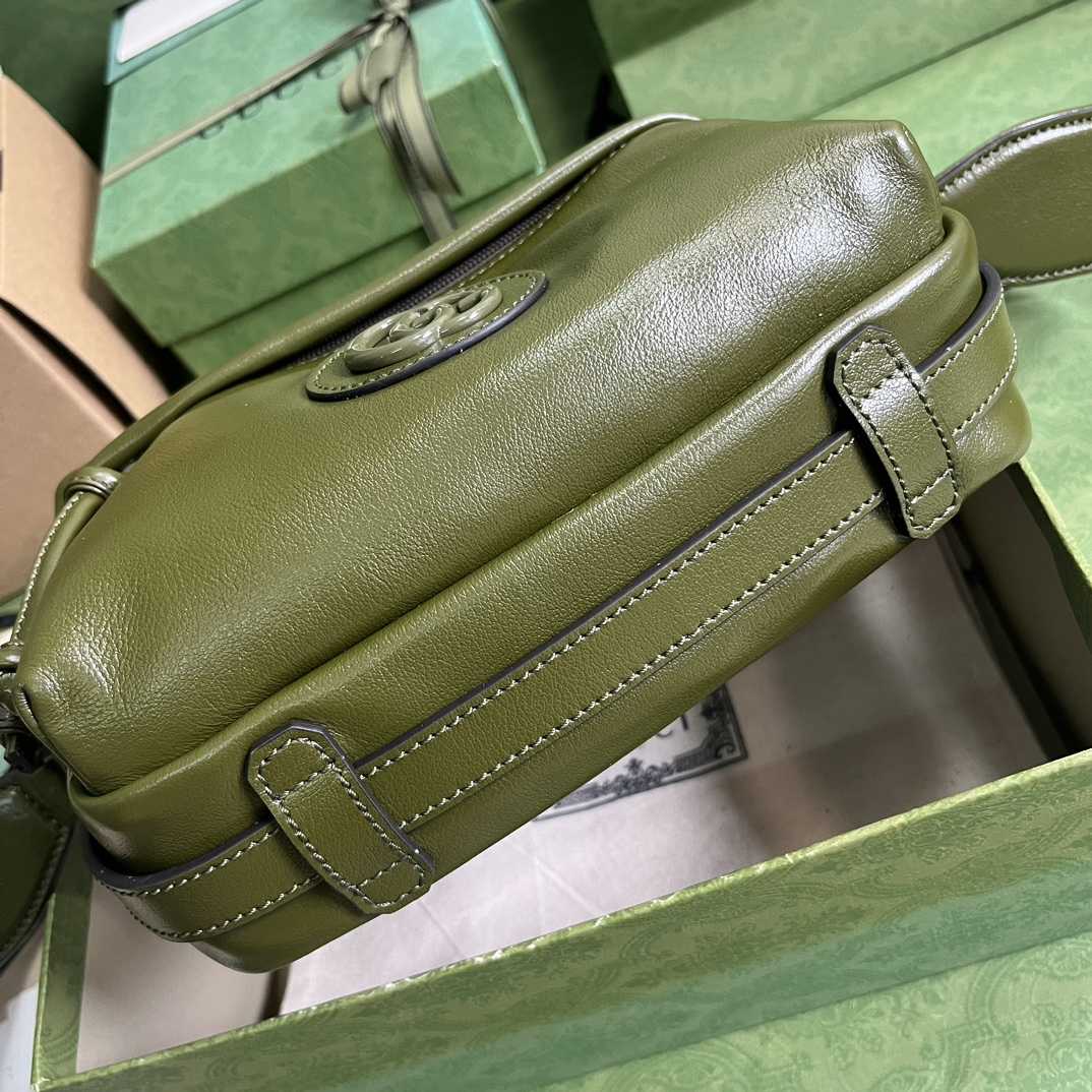 Gucci Shoulder Bag With Tonal Double G(23.5-15.5-8cm) - EUR FASHION