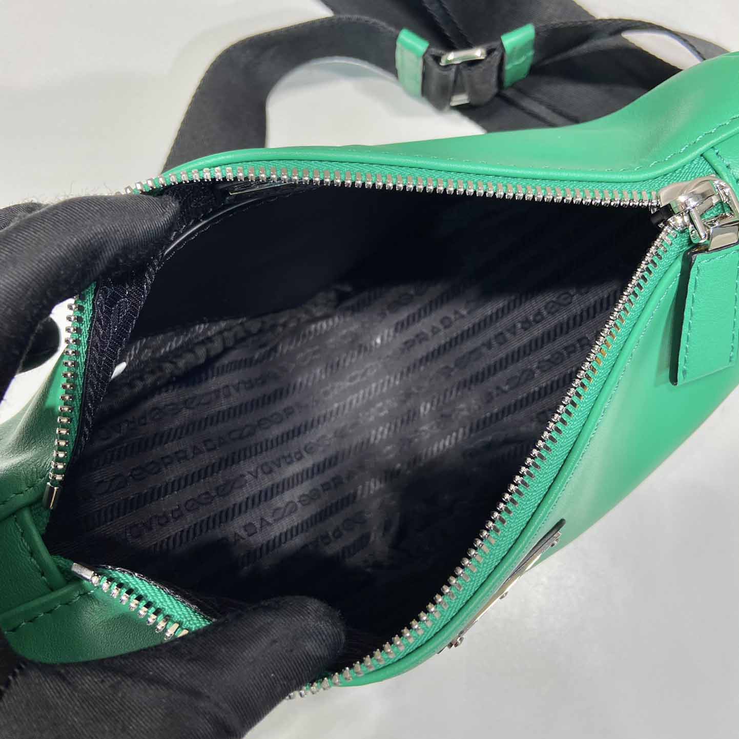 Prada Triangle Leather Bag - EUR FASHION