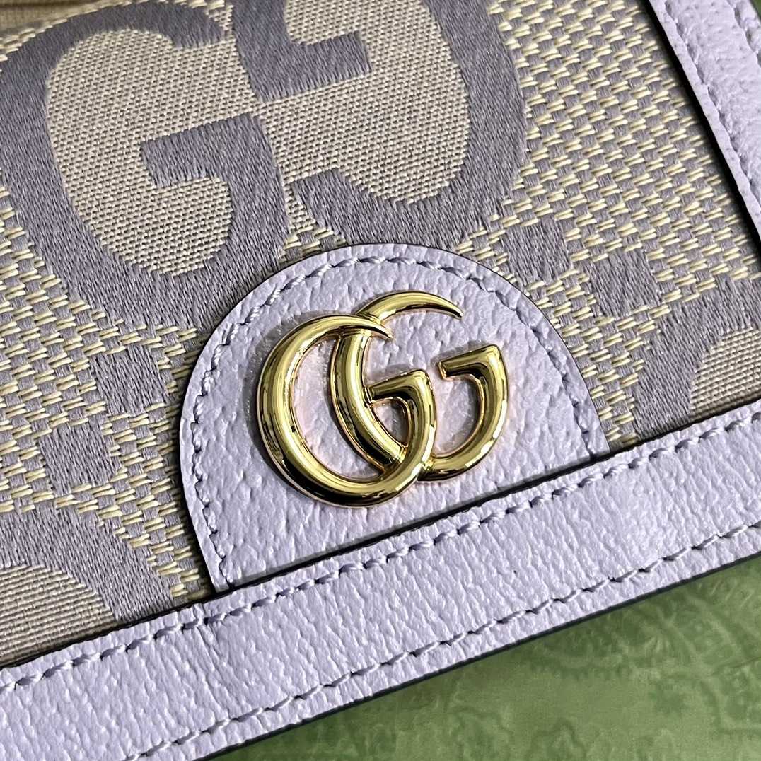 Gucci Ophidia Jumbo GG Card Case - EUR FASHION