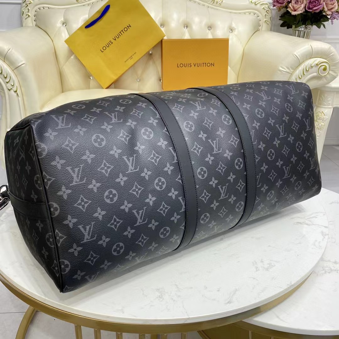 Louis Vuitton keepall 55 Monogram Eclipse(55-24-30CM) - EUR FASHION