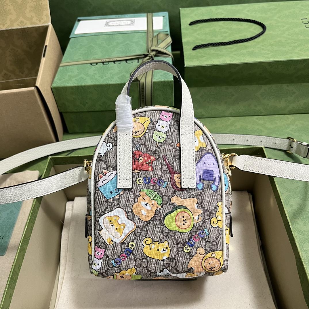  Gucci Animal Print Multi-Function Bag(15-19-8cm) - EUR FASHION