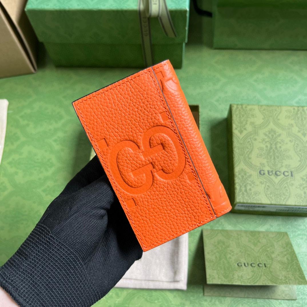Gucci Jumbo GG Card Case - EUR FASHION