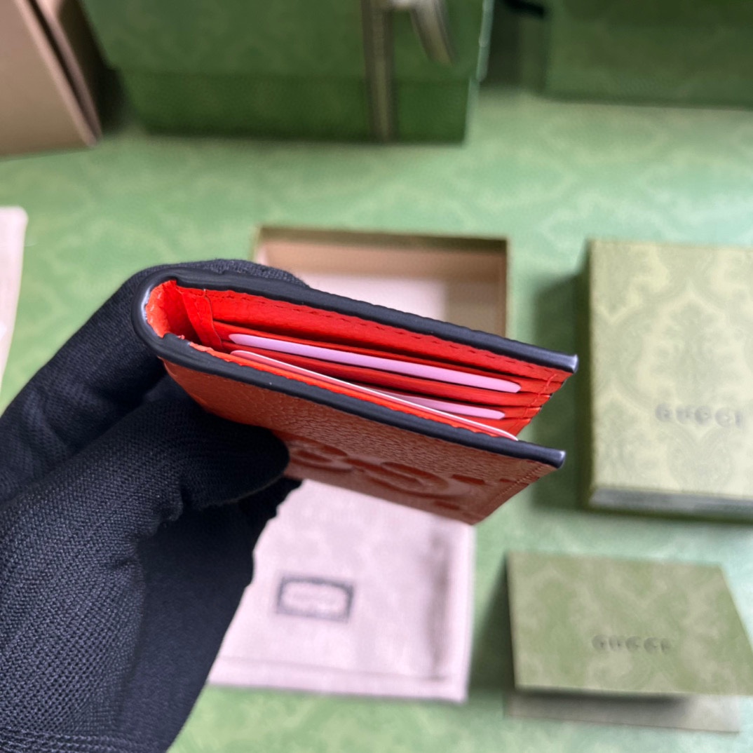 Gucci Jumbo GG Card Case - EUR FASHION
