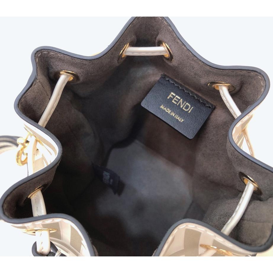 Fendi Mon Tresor Beige Leather Mini-Bag - EUR FASHION