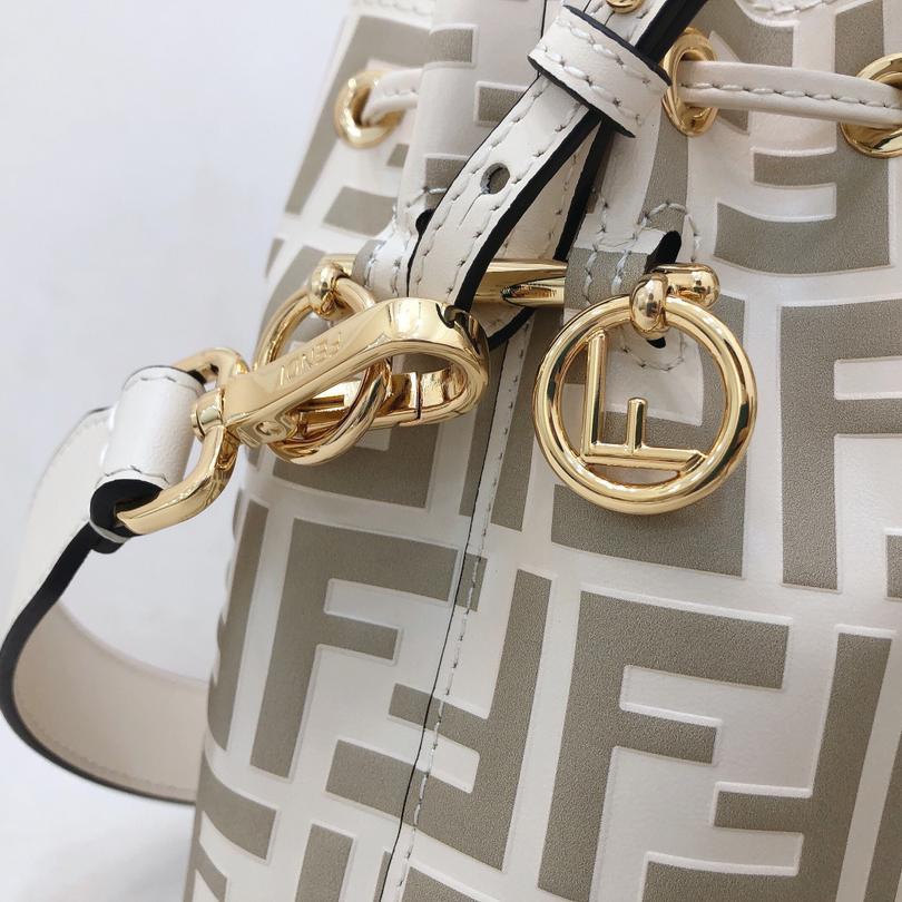 Fendi Mon Tresor Beige Leather Mini-Bag - EUR FASHION