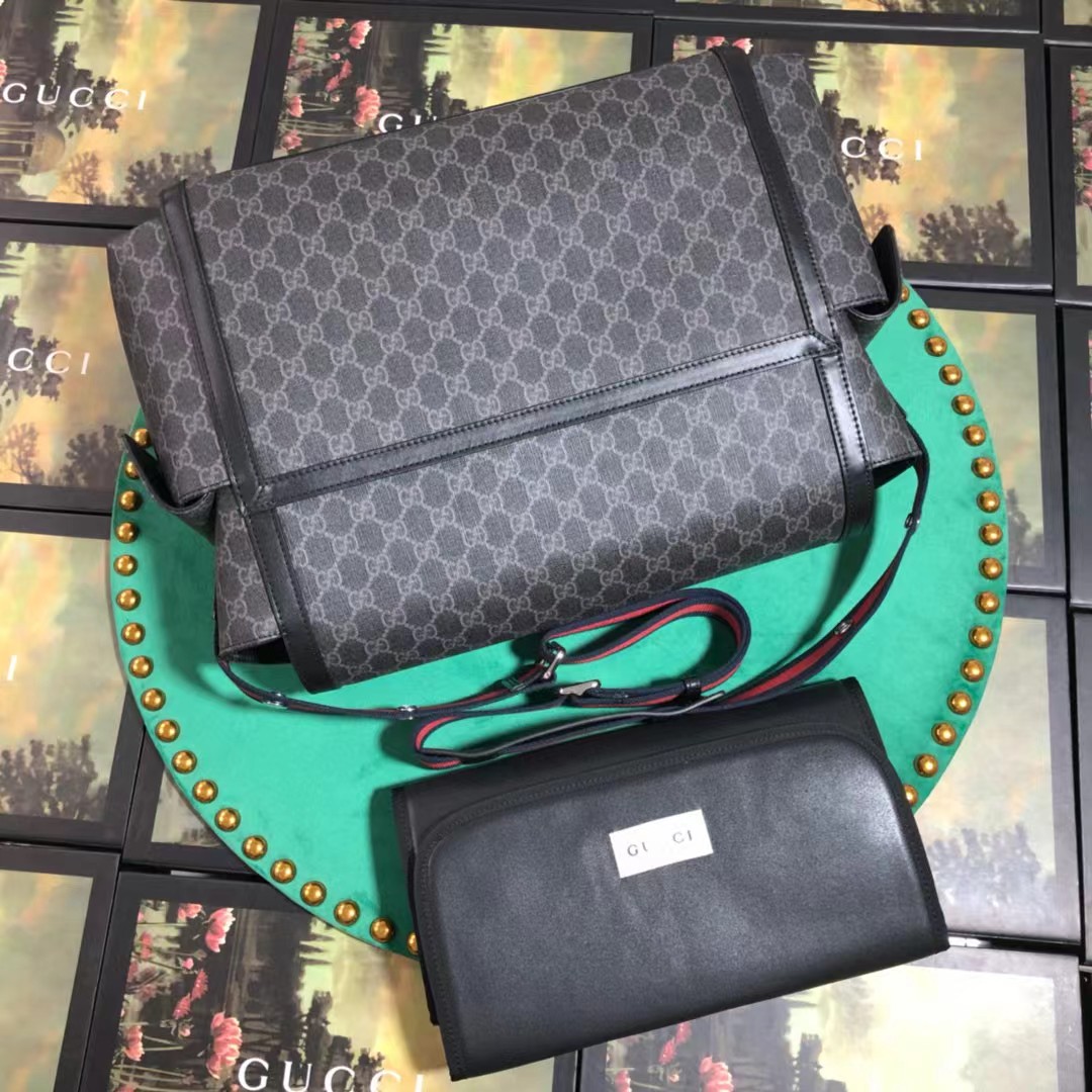 Gucci GG Supreme Diaper Bag(44-28-14cm) - EUR FASHION