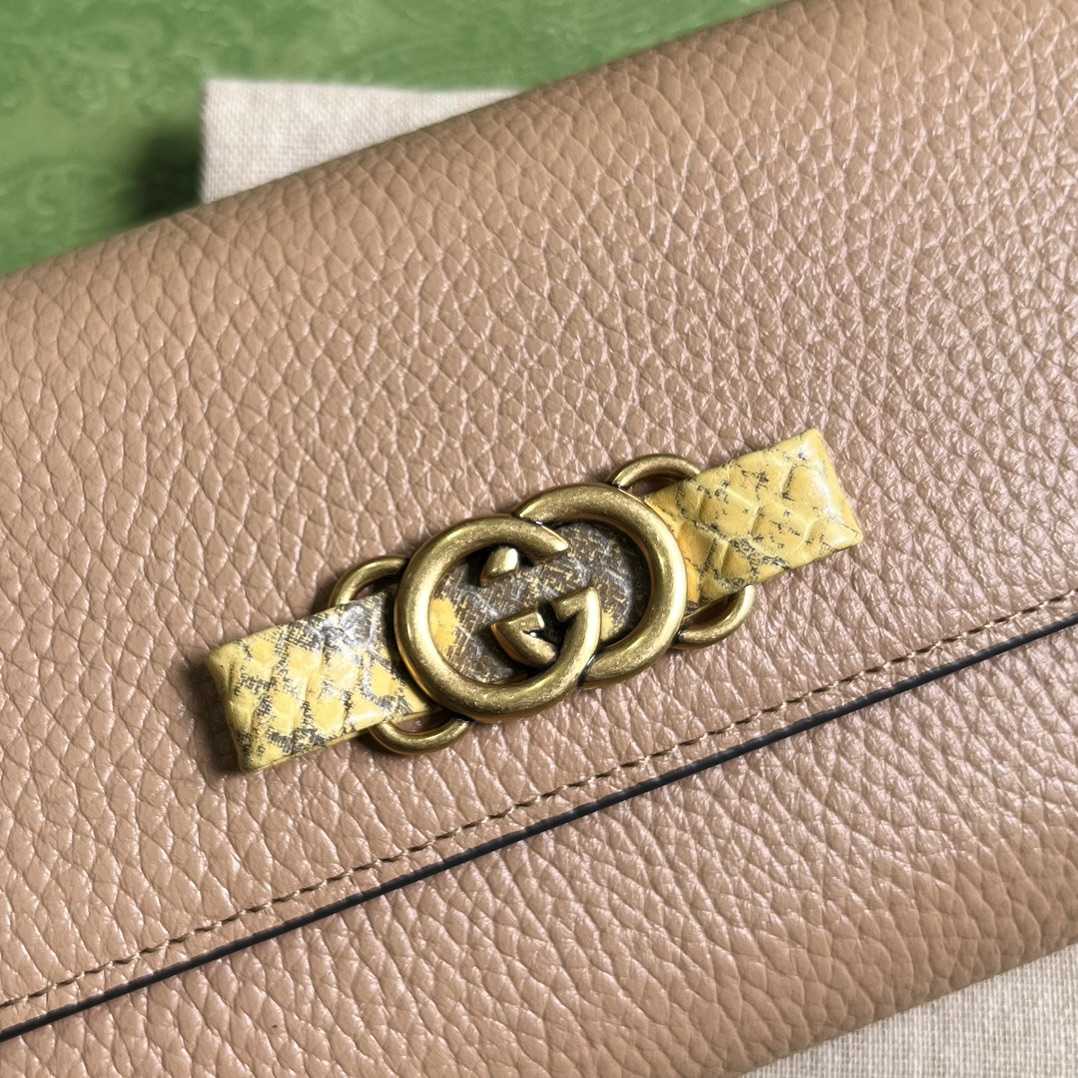 Gucci Chain Wallet With Interlocking G Python Bow(19-10-4cm) - EUR FASHION