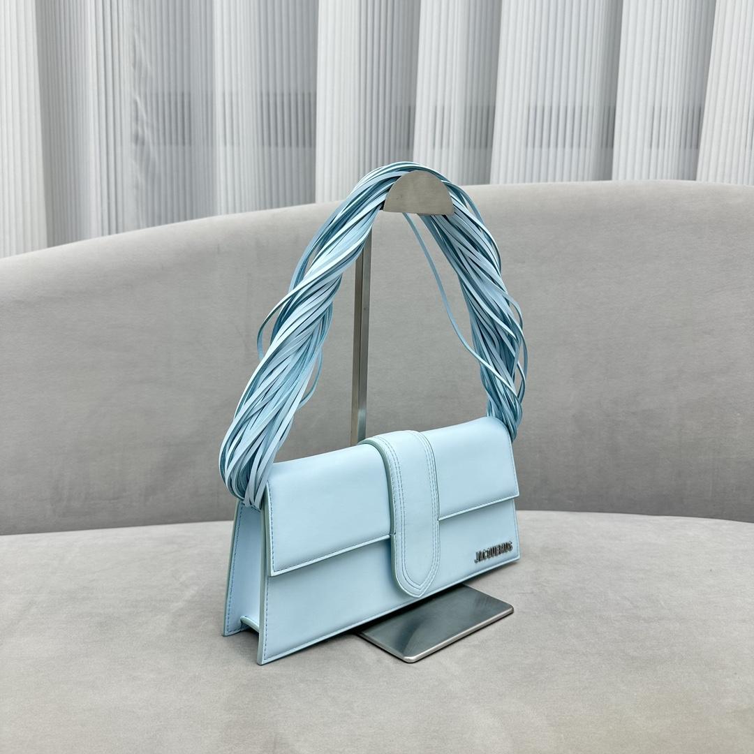 Jacquemus Le Bambino Long Ficiu Shoulder Bag(26-14cm) - EUR FASHION