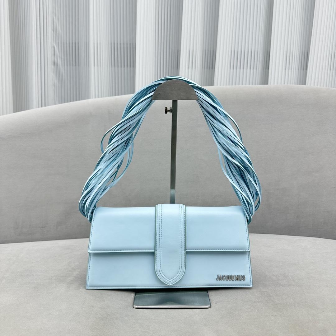 Jacquemus Le Bambino Long Ficiu Shoulder Bag(26-14cm) - EUR FASHION