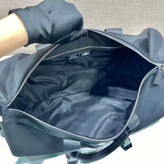 Prada  Nylon And Saffiano Leather Duffle Bag - EUR FASHION