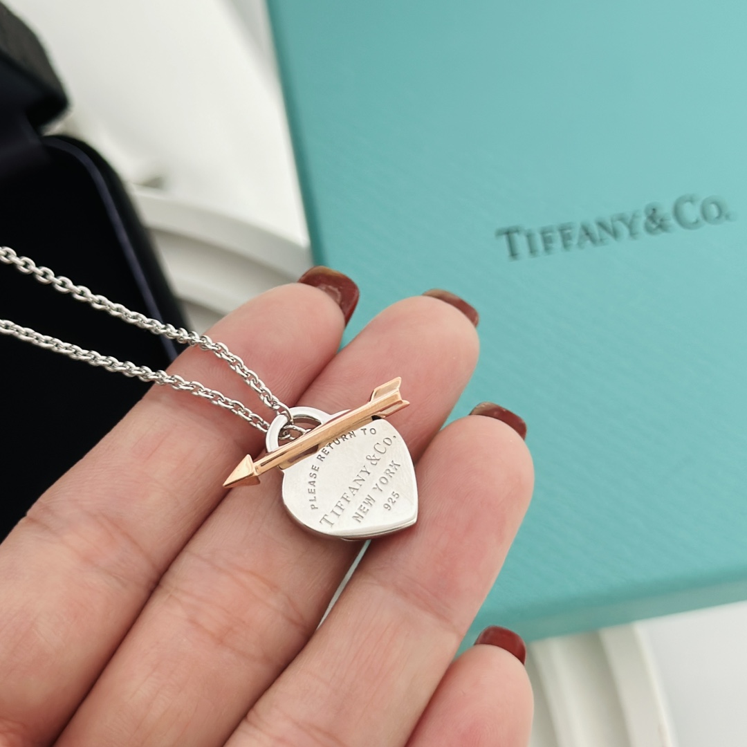 Tiffany&CO Lovestruck Heart Tag Pendant - EUR FASHION