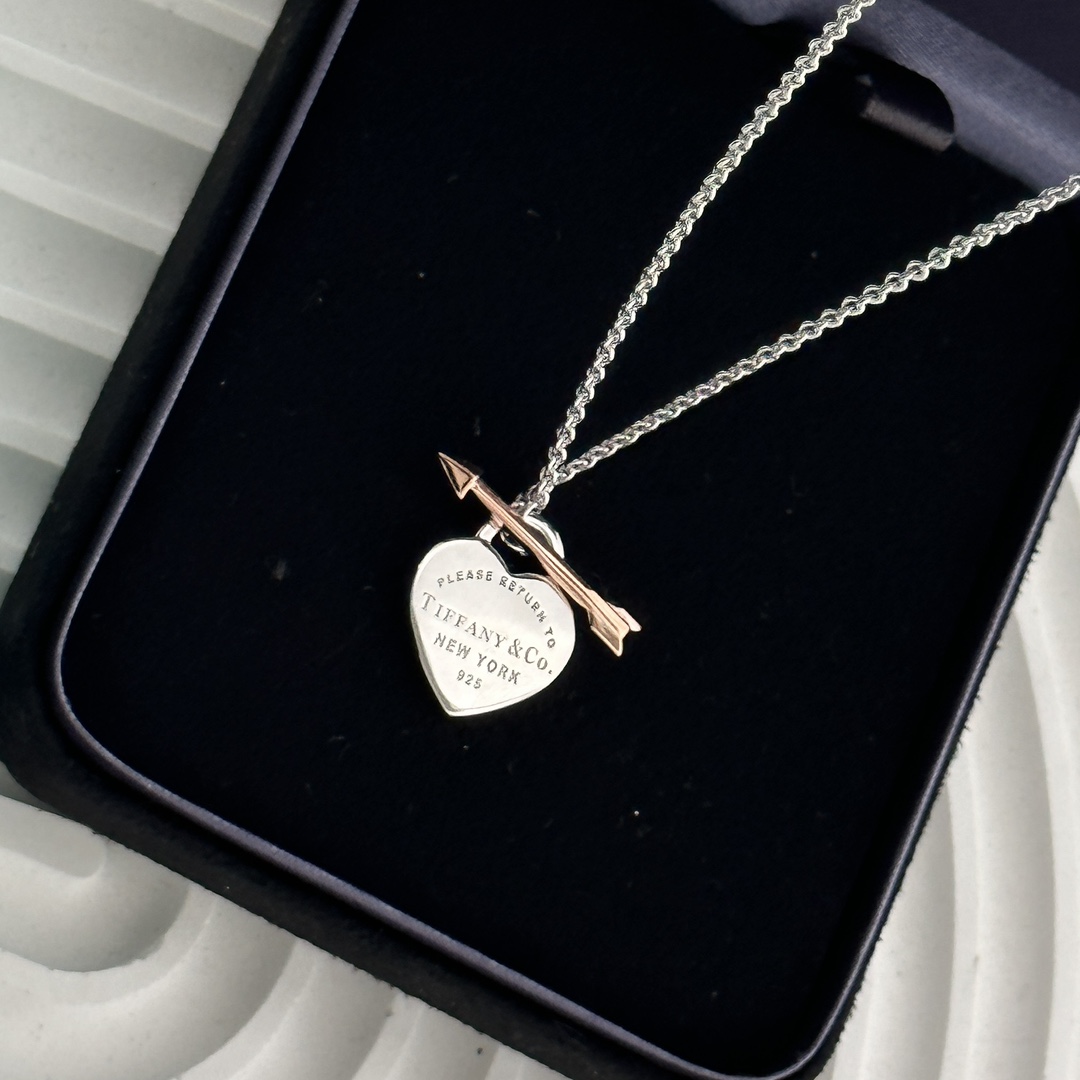 Tiffany&CO Lovestruck Heart Tag Pendant - EUR FASHION