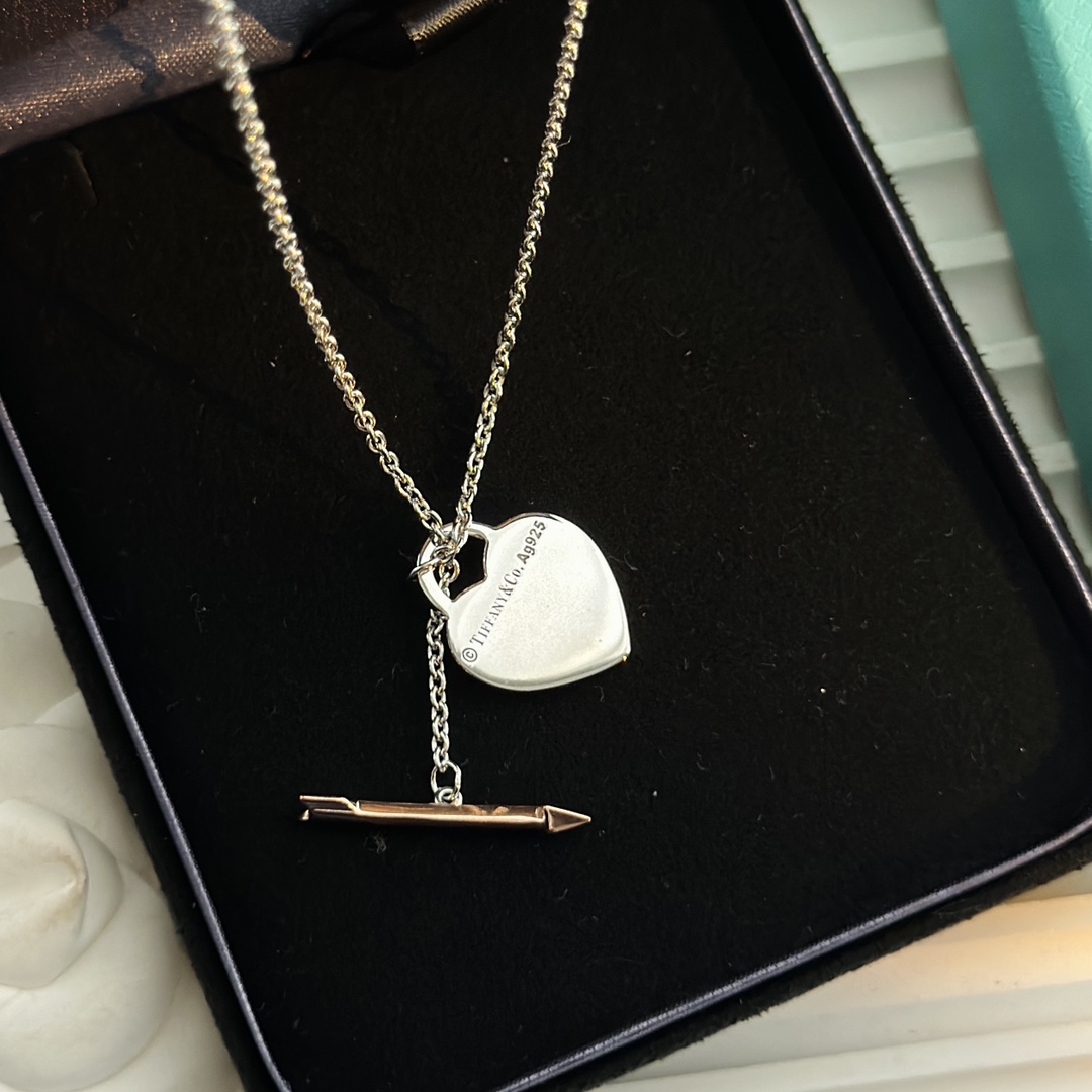 Tiffany&CO Lovestruck Heart Tag Pendant - EUR FASHION